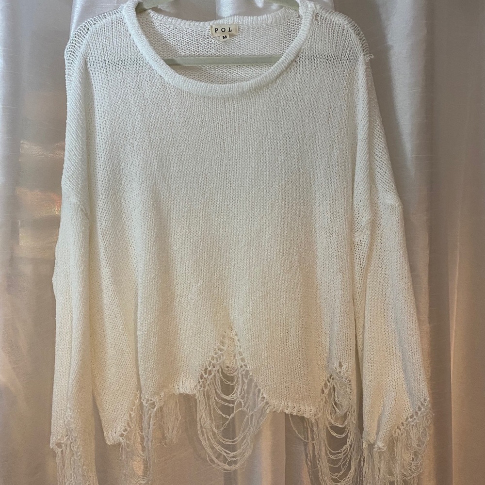 Lightweight pol sweater